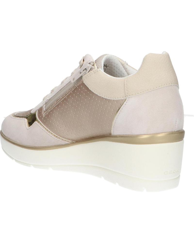 Geox D Ilde A Sneakers voor dames, donkergrijs (dark grey), 39 EU