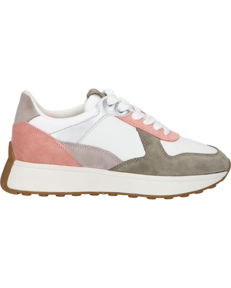 Zapatillas deporte GEOX  de Mujer D45MDA 02285 D AMABEL C5Q1Z DK SKIN-WHITE  SKIN BLANCO