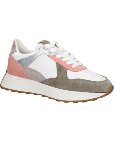 Zapatillas deporte GEOX  de Mujer D45MDA 02285 D AMABEL C5Q1Z DK SKIN-WHITE  SKIN BLANCO