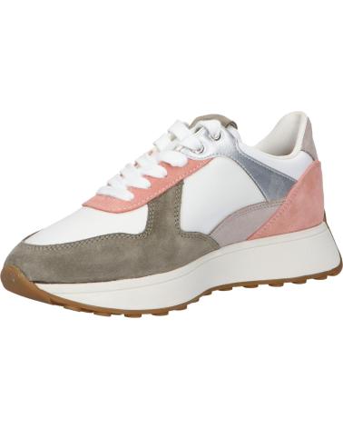 Zapatillas deporte GEOX  de Mujer D45MDA 02285 D AMABEL C5Q1Z DK SKIN-WHITE  SKIN BLANCO