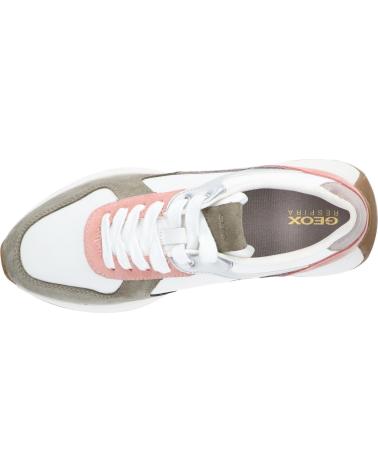 Zapatillas deporte GEOX  de Mujer D45MDA 02285 D AMABEL C5Q1Z DK SKIN-WHITE  SKIN BLANCO