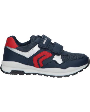Deportivas GEOX  de Niño J4515B 0BC14 J PAVEL  C0735 NAVY-RED