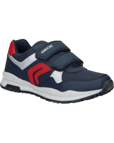 Deportivas GEOX  de Niño J4515B 0BC14 J PAVEL  C0735 NAVY-RED
