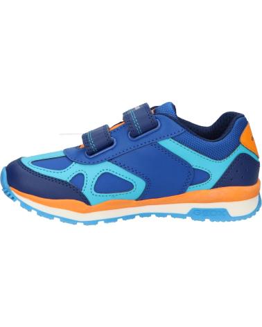 boy Trainers GEOX J4515D 054FU J PAVEL  C0685 ROYAL-ORANGE