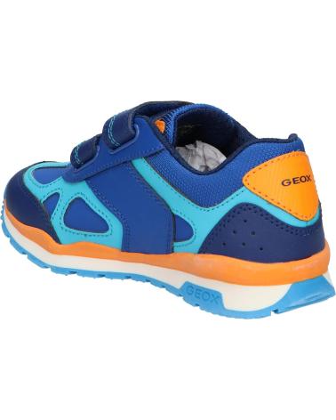 boy Trainers GEOX J4515D 054FU J PAVEL  C0685 ROYAL-ORANGE