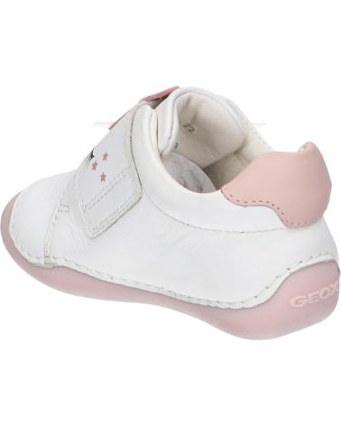 Esportes  GEOX  de Menina B3540B 00085 B TUTIM  C1Z8W WHITE-LT ROSE