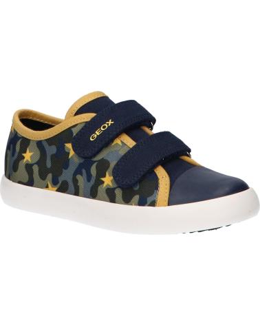 Sportif GEOX  pour Garçon B451NB 000AW B GISLI  CF42Q NAVY-OCHRE