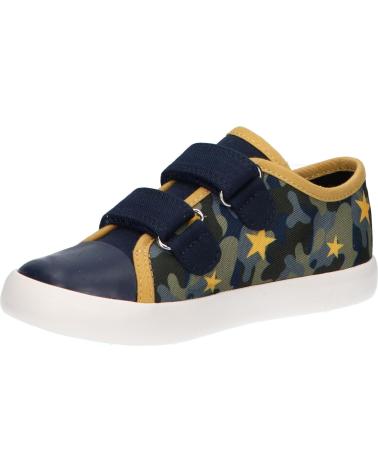 Sportif GEOX  pour Garçon B451NB 000AW B GISLI  CF42Q NAVY-OCHRE