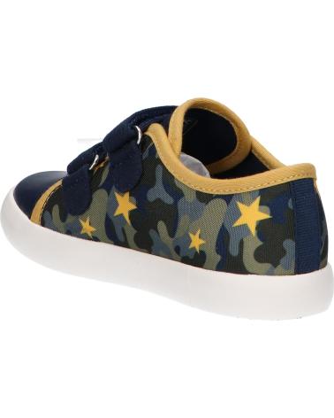 Sportif GEOX  pour Garçon B451NB 000AW B GISLI  CF42Q NAVY-OCHRE