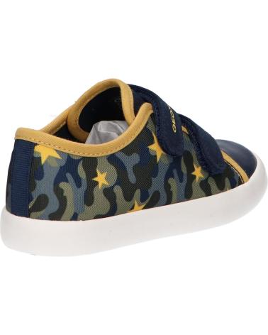 Sportif GEOX  pour Garçon B451NB 000AW B GISLI  CF42Q NAVY-OCHRE
