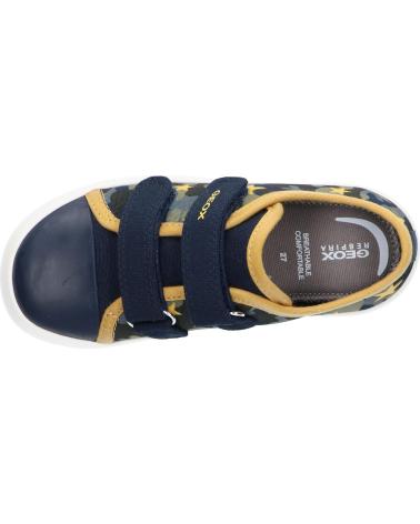 Sportif GEOX  pour Garçon B451NB 000AW B GISLI  CF42Q NAVY-OCHRE