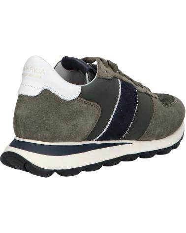 Man Zapatillas deporte GEOX U2612A 02211 U SPHERICA  CD3F4 OLIVE-NAVY