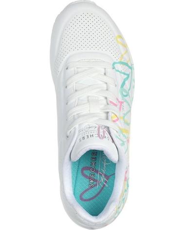 Esportes  de Mulher SKECHERS SNEAKERS MUJER UNO-CHANGED LOVE BLANCO BLANCO