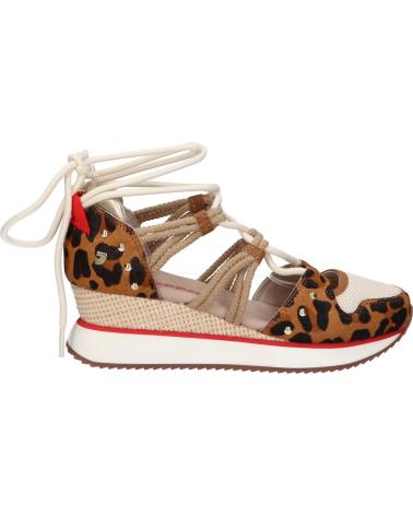 Woman Sandals GIOSEPPO 74959-KEWASKUM LEOPARDO  MARRóN