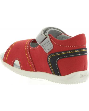 Sandalias de Niña y Niño KICKERS 545080-10 BICUBASURF 43 ROUGE GRIS