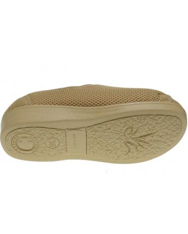 Calzado de casa de Mujer CELIA RUIZ ZAPATILLA PARA PIES DELICADOS BEIG