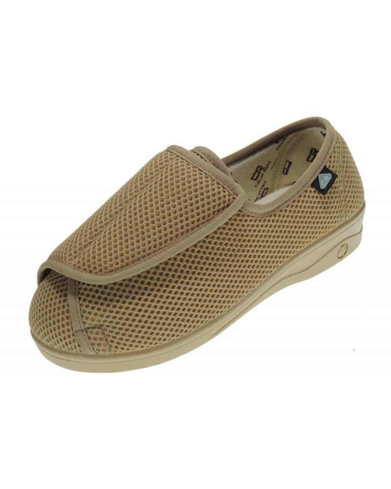 Calzado de casa de Mujer CELIA RUIZ ZAPATILLA PARA PIES DELICADOS BEIG