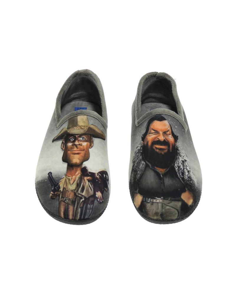 Pantoufles ALBEROLA  pour Homme ZAPATILLA BUD SPENCER Y TERENCE HILL  GRIS