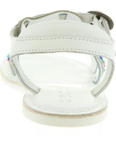 Sandalias de Niña KICKERS 545361-30 DIXIE 3 BLANC SIRENE