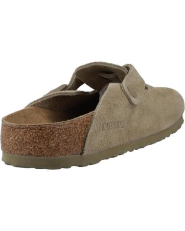 Zuecos BIRKENSTOCK  de Mujer y Hombre CHANCLAS BOSTON BS  FADED KHAKI