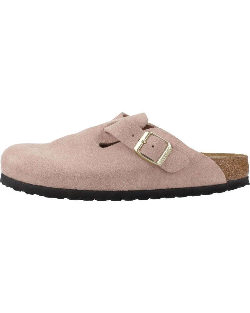 Sapatos BIRKENSTOCK  de Mulher ZAPATILLAS BOSTON VL  LIGHT ROSE