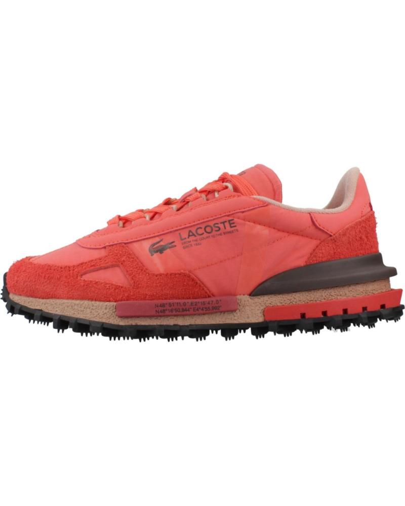 Deportivas de Mujer LACOSTE ZAPATILLAS MUJER MODELO ELITE ACTIVE COLOR NARANJA ORGRED