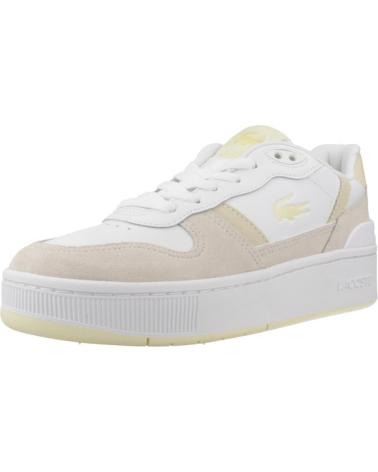 Zapatillas deporte LACOSTE  de Mujer ZAPATILLAS MUJER MODELO T-CLIP PLATFORM COLOR BLANCO  WHTYLW