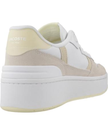 Zapatillas deporte LACOSTE  de Mujer ZAPATILLAS MUJER MODELO T-CLIP PLATFORM COLOR BLANCO  WHTYLW