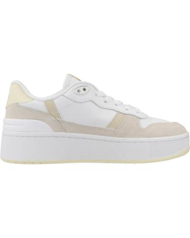 Zapatillas deporte LACOSTE  de Mujer ZAPATILLAS MUJER MODELO T-CLIP PLATFORM COLOR BLANCO  WHTYLW