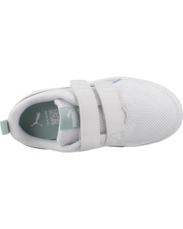 PUMA COURTFLEX V3 MESH PS - BASKETS ENFANTS BLANCHES WHITE
