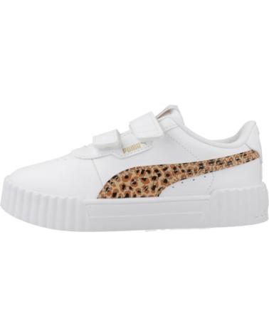 Deportivas de Niña PUMA ZAPATILLAS NINA MODELO CARINA 3 0 ANIMAL V PS COLOR BLANCO W WHITE