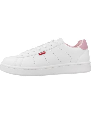 Woman Zapatillas deporte LEVIS ZAPATILLAS MUJER MODELO AVENUE COLOR BLANCO  3821WHTPNK