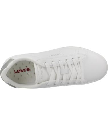 Sapatilhas LEVIS  de Mulher ZAPATILLAS MUJER MODELO EVELYN COLOR BLANCO  0081WHTSLV