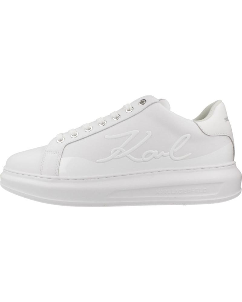 Sapatilhas KARL LAGERFELD  de Homem ZAPATILLAS HOMBRE MODELO KAPRI MENS KARL COLOR BLANCO 01W WH  01W WHITE