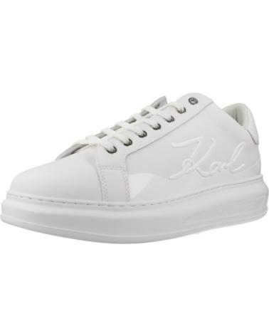 Sapatilhas KARL LAGERFELD  de Homem ZAPATILLAS HOMBRE MODELO KAPRI MENS KARL COLOR BLANCO 01W WH  01W WHITE