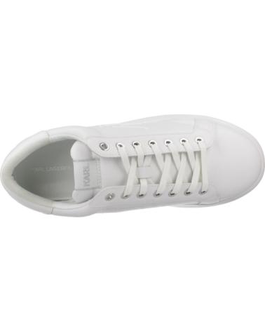 Sapatilhas KARL LAGERFELD  de Homem ZAPATILLAS HOMBRE MODELO KAPRI MENS KARL COLOR BLANCO 01W WH  01W WHITE
