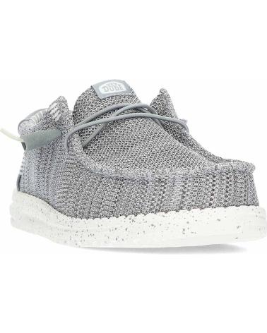 Mocassini per Uomo HEY DUDE ZAPATOS PARA HOMBRE HEYDUDE WALLY STRETCH SOX HD41898 GREY