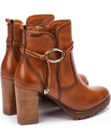 Botins de Mulher PIKOLINOS BOTIN PIEL CUERO TACON BRANDY