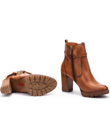 Botins de Mulher PIKOLINOS BOTIN PIEL CUERO TACON BRANDY