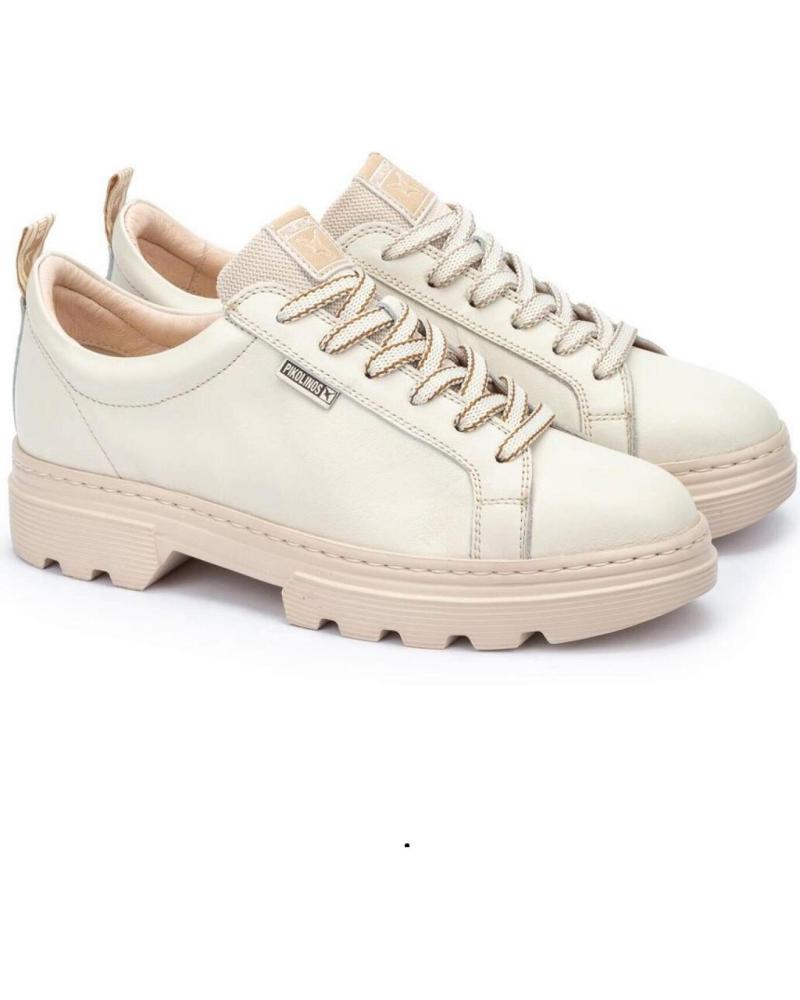 Shoes De Mujer PIKOLINOS ZAPATOS PIEL BEIGE CONFORT NATA
