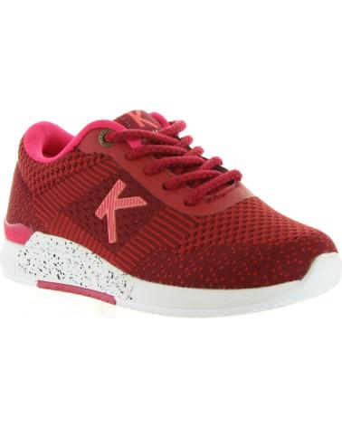 Zapatillas deporte de Mujer y Niña y Niño KICKERS 522010-30 KNITWEAR 183 BORDEAUX FUSHIA