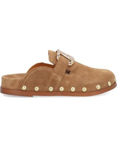 Clogs ALPE  für Damen ZUECO PEDRERIA BRILLANTES  CUERO