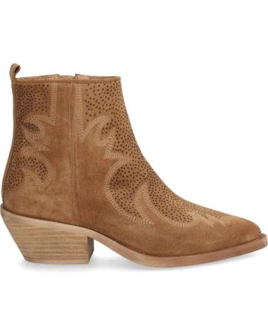 Stiefel ALPE  für Damen BOTIN PIEL TACON BAJO  CUERO