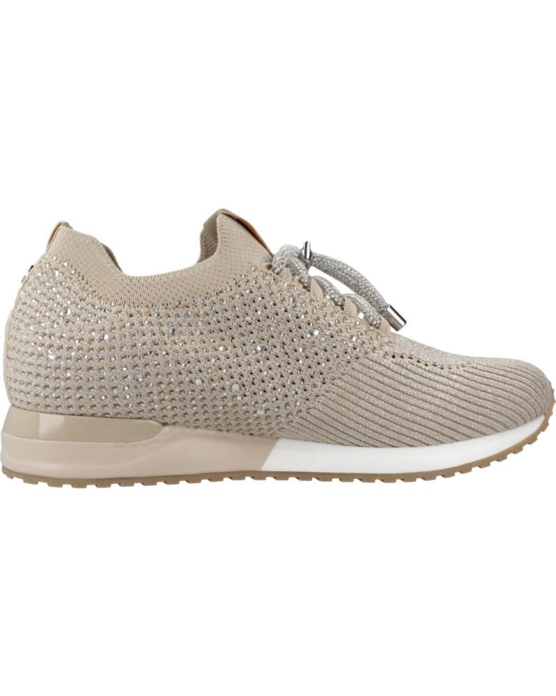 Sneaker De Mujer LA STRADA DEPORTIVA -SILVER BEIGE