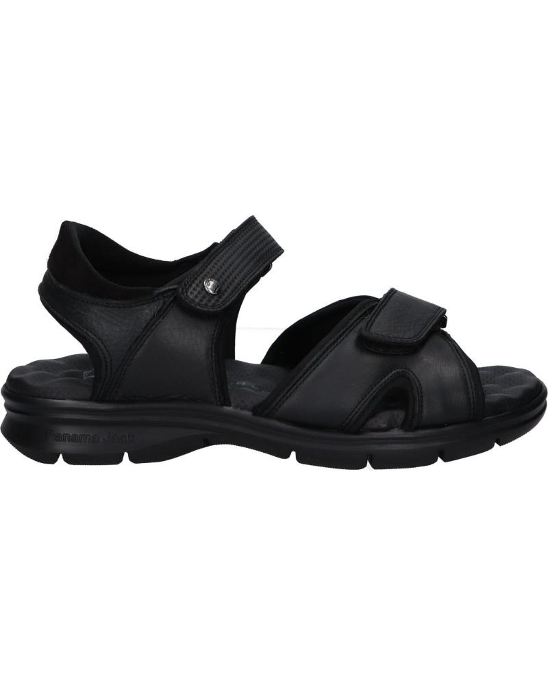 Man Sandals PANAMA JACK SANDERS C18  NAPA GRASS NEGRO - BLACK