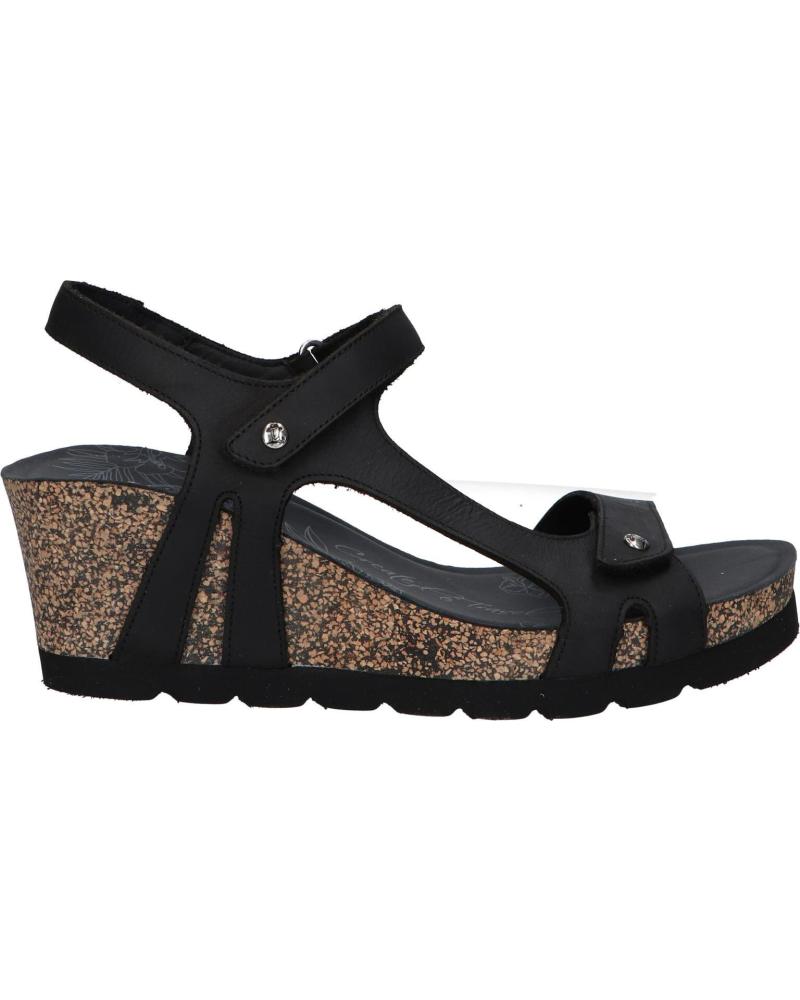 Sandalias PANAMA JACK de Mujer VAREL B1 NAPA GRASS NEGRO - BLACK Sandalias PANAMA JACK de Mujer VAREL B1 NAPA GRASS NEGRO - BLACK