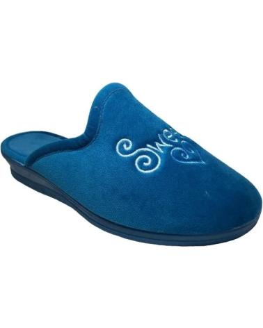 Pantufas LA BARCA  de Mulher - CHINELA ZAPATILLA DE CASA - SENORA ON  AZUL