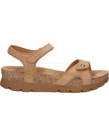 Woman Sandals PANAMA JACK SULIA B19  VELOUR CUERO - BARK