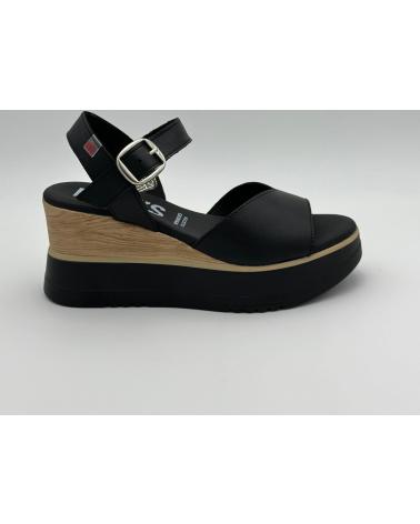 PEPE MENARGUES MUJER SANDALIAS HEBILLA 11180 VACUUM VIOLETA NAT NEGRO