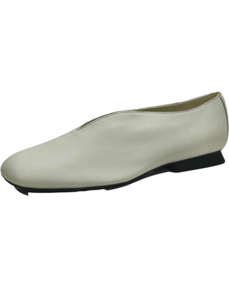 Zapatos CAMPER  de Mujer ZAPATO SABRINA DE PIEL CON SUELA DE GOMA  BLANCO